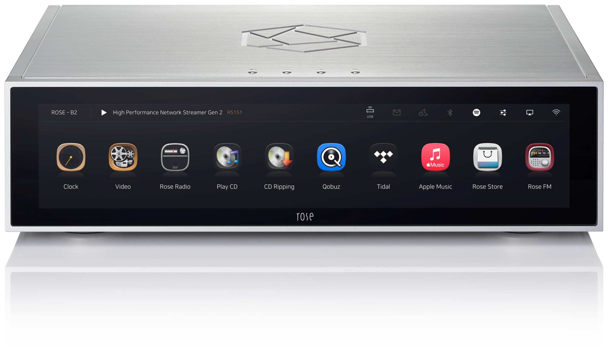 Auditorium Hifi Rose RS 151 Netzwerk Streamer 208492 - 3