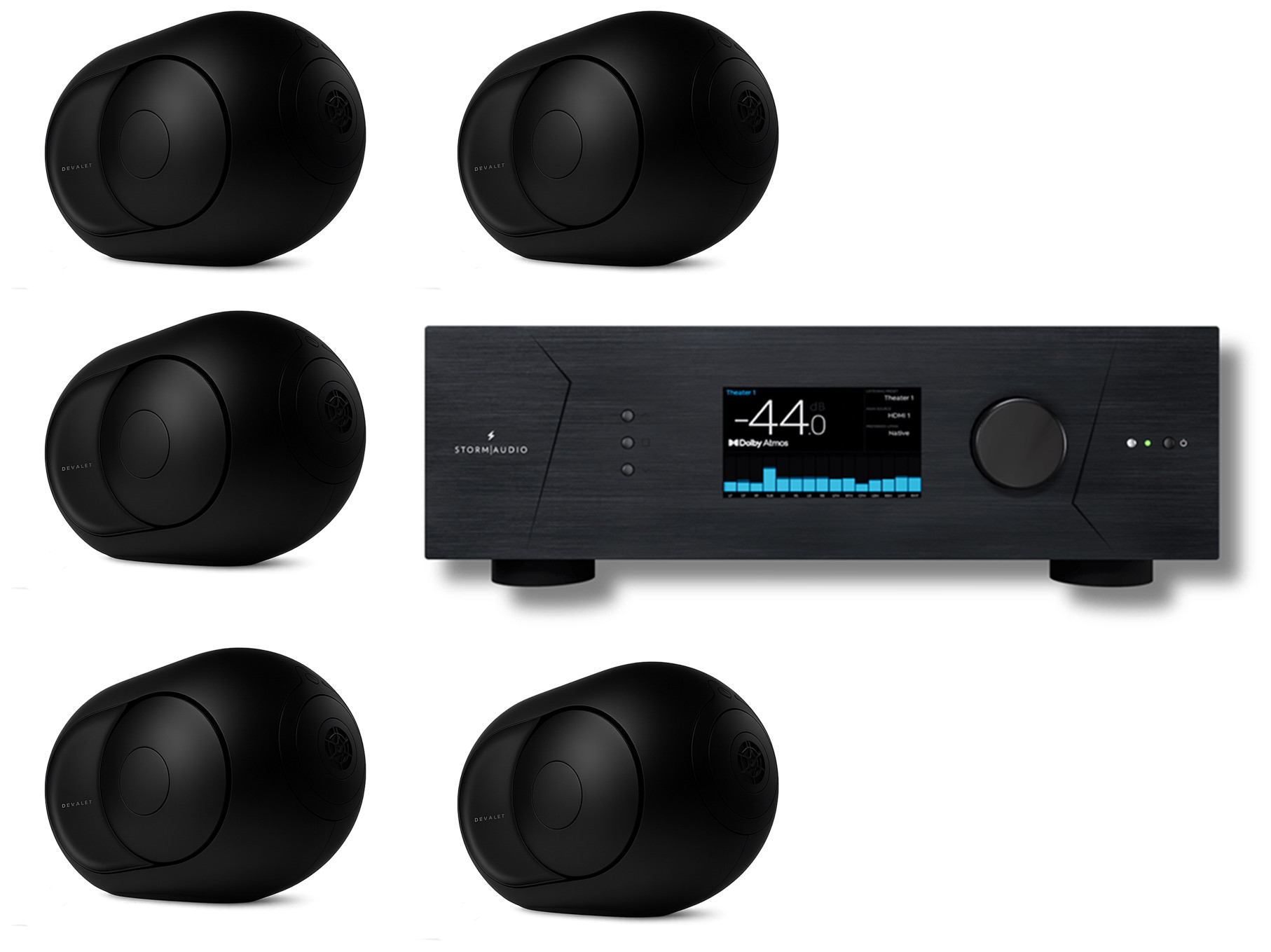 Auditorium Devialet Phantom Theater 5 mit Storm Audio ISP EVO 209655 - 2