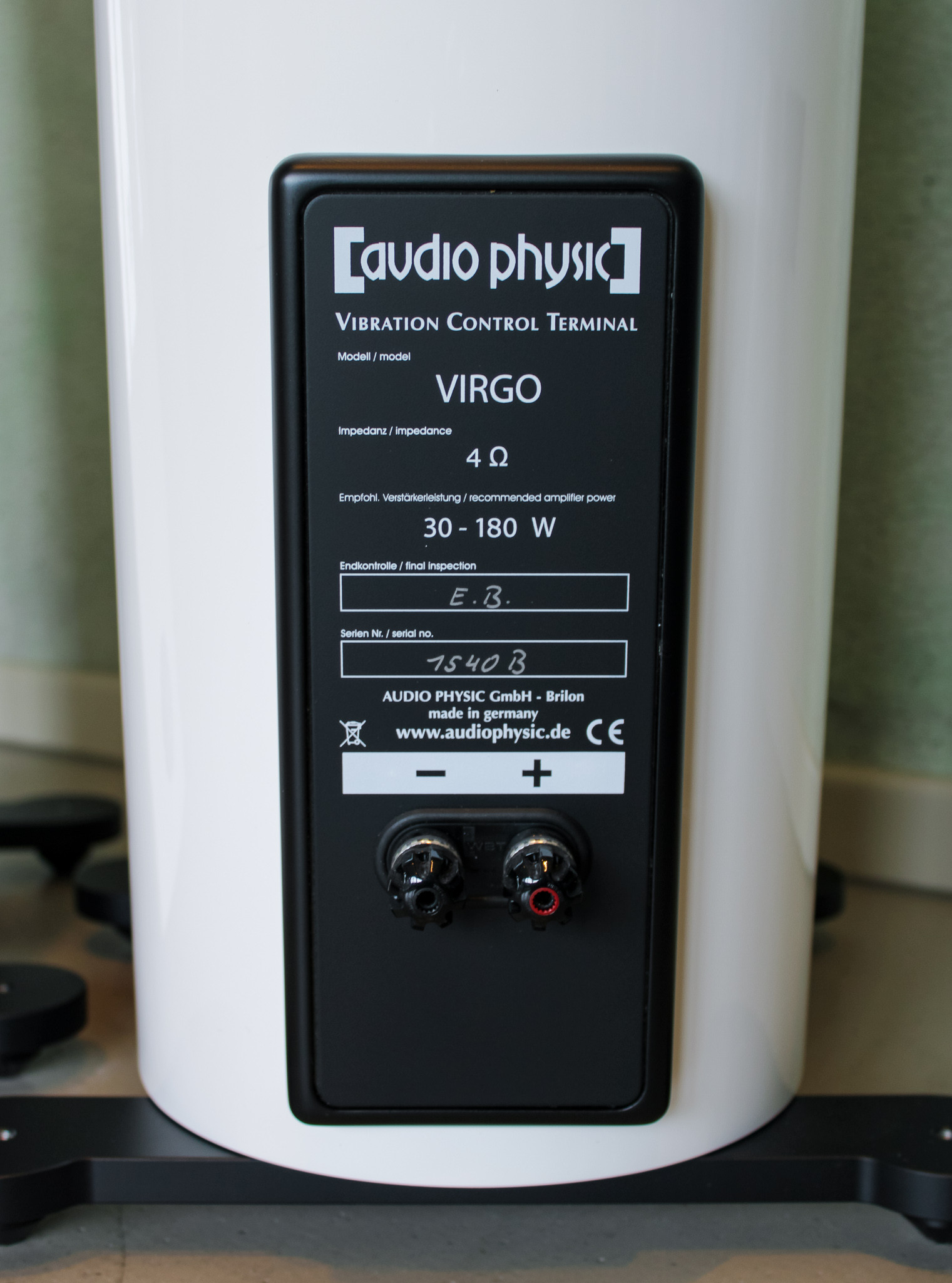 Auditorium audio physic VIRGO III Standlautsprecher  281750 - 6 Auditorium audio physic VIRGO III Standlautsprecher  281750 - 6