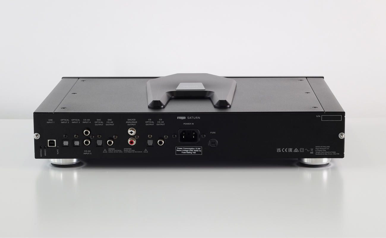 Auditorium Rega Saturn MK3 CD/DAC Player Schwarz 294720 - 4