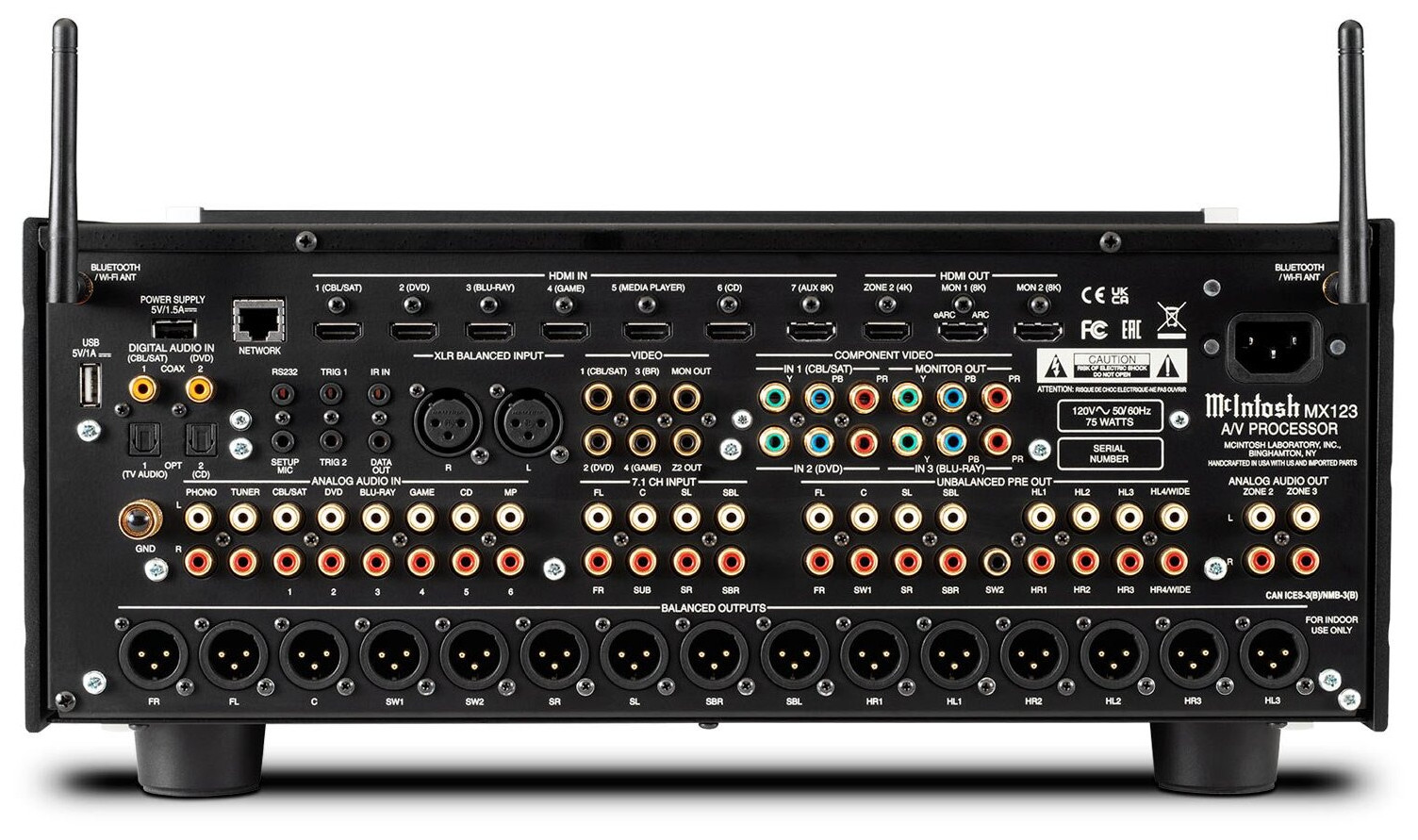 Auditorium McIntosh MX123 AC Surroundvorstufe 292895 - 10