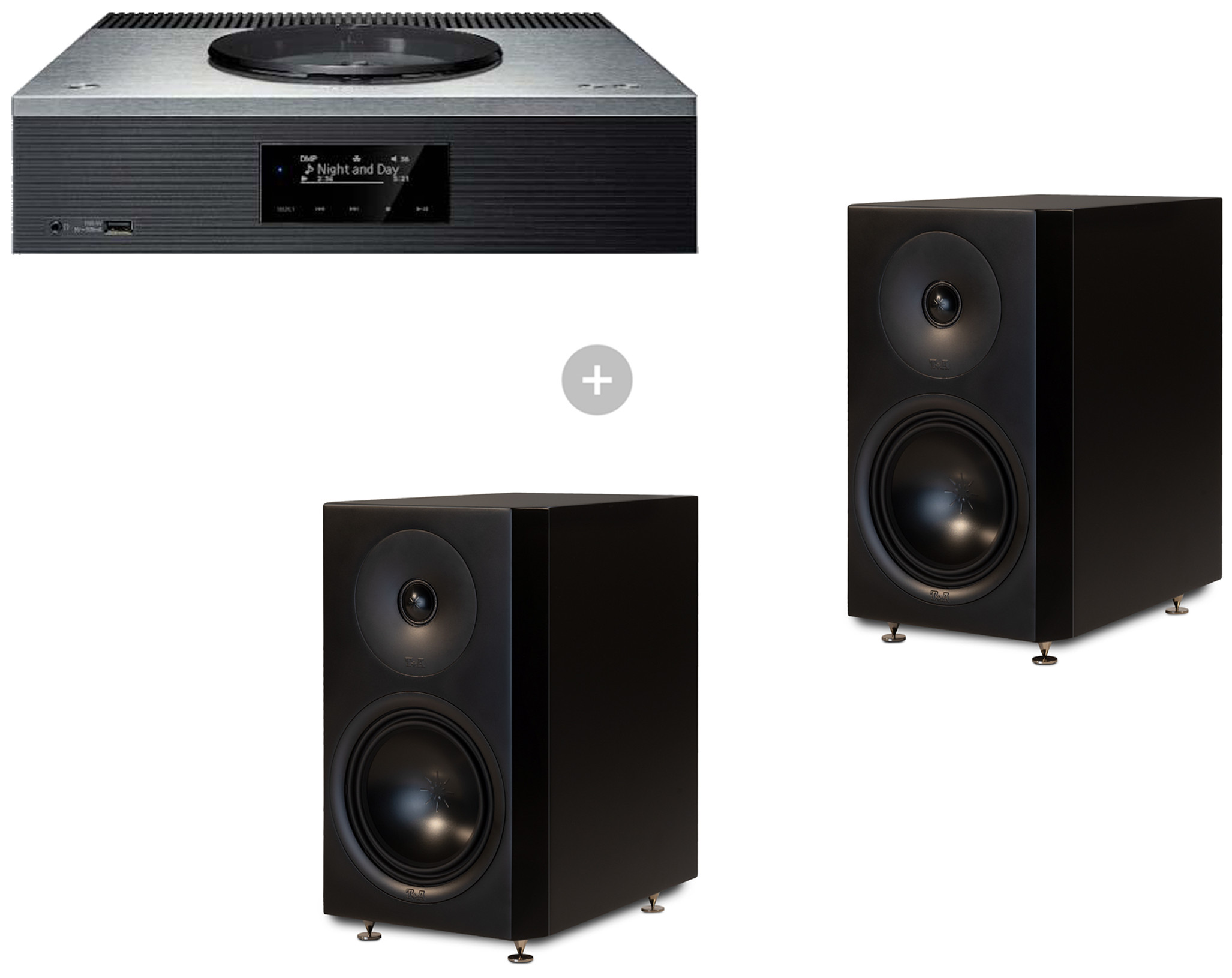 Auditorium T+A Pulsar R21 Regallautsprecher mit Technics SA-C600 203838 - 1 Auditorium T+A Pulsar R21 Regallautsprecher mit Technics SA-C600 203838 - 1