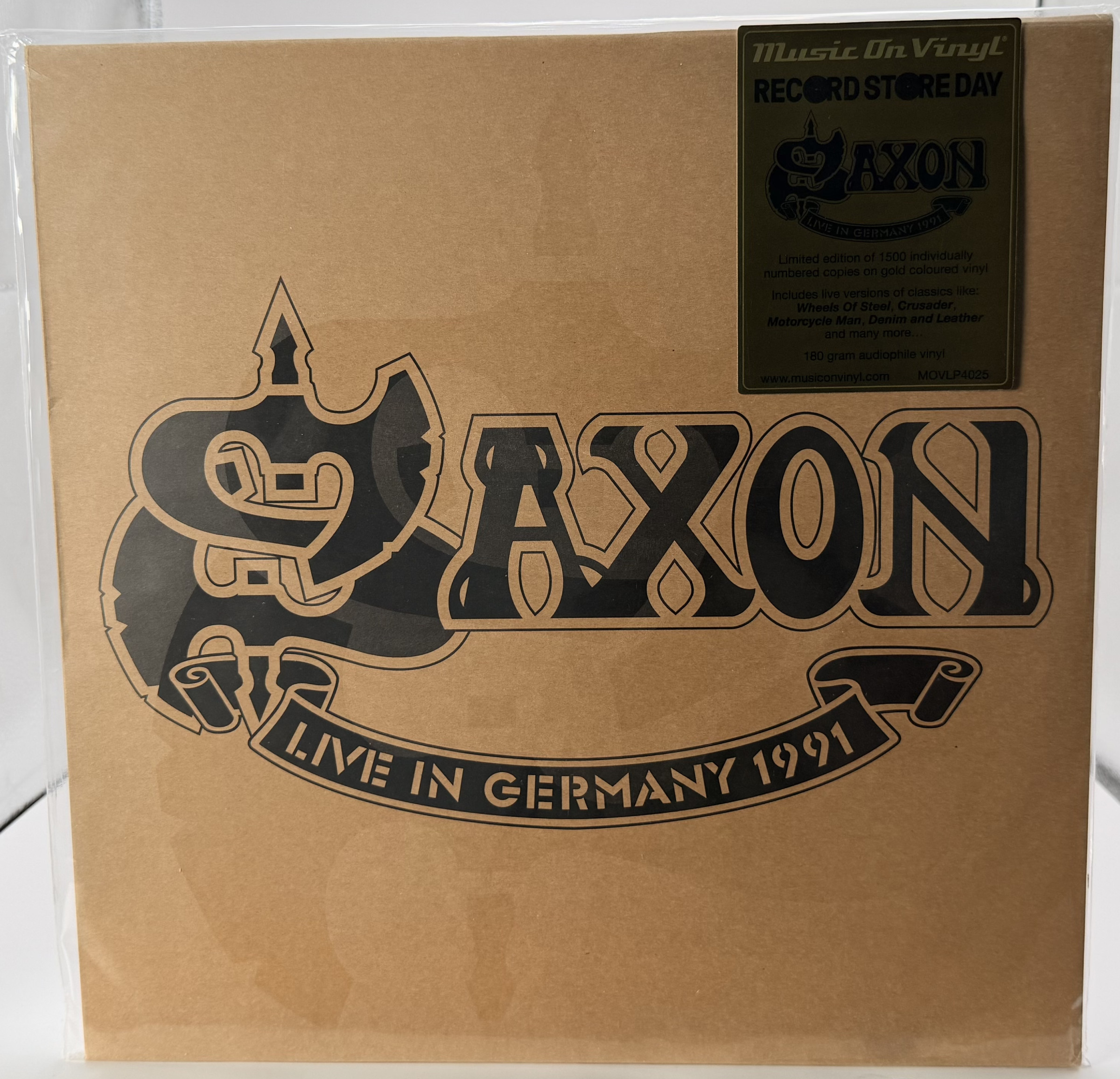 Auditorium Vinyl SAXON Live in Germany 1991 RSD26 216084 - 1