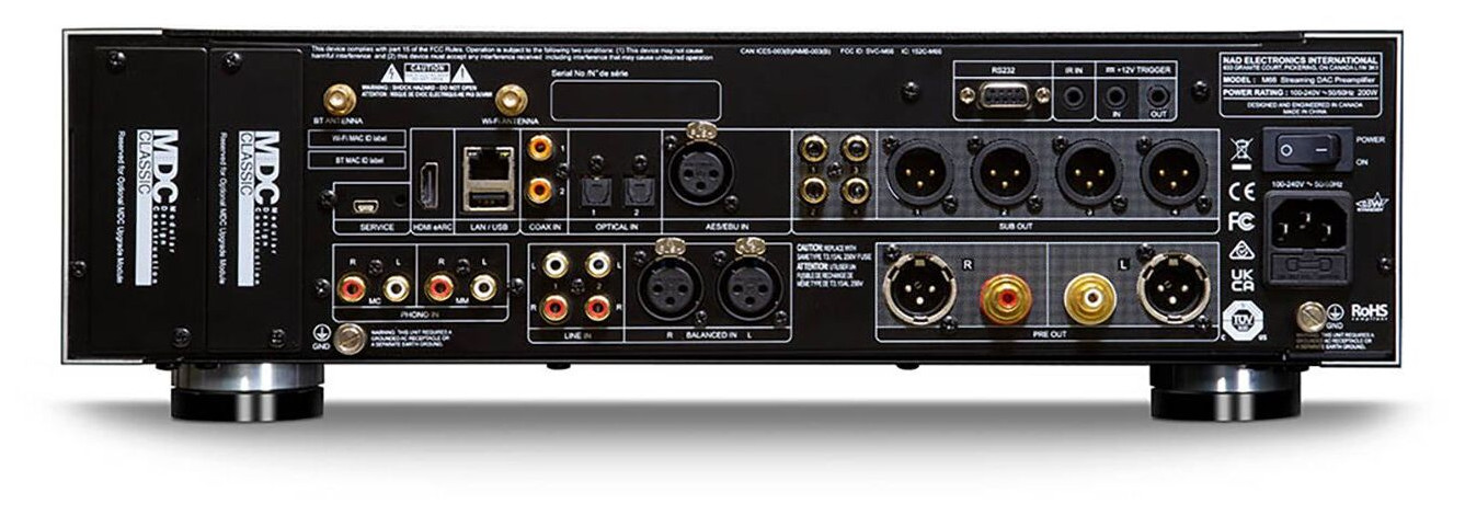 Auditorium NAD M66 - Stereo BluOS Streaming DAC-Vorverstärker 200625 - 2