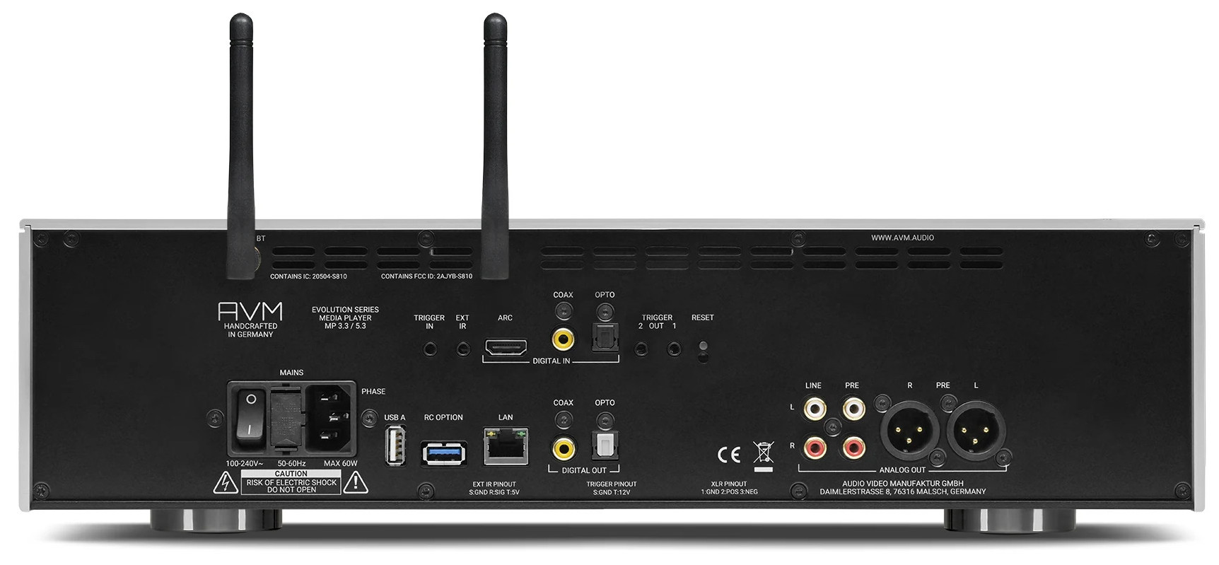 Auditorium AVM  MP 3.3 Mediaplayer mit X-Stream Engine 205532 - 2