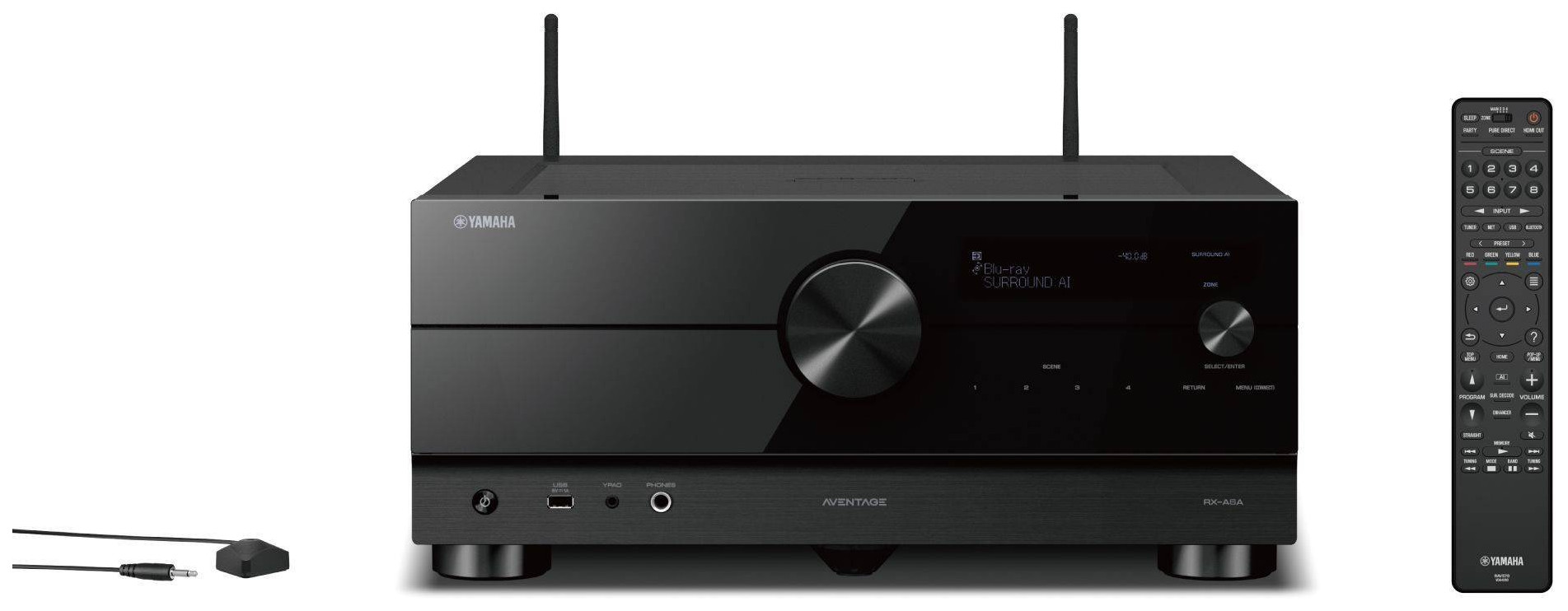 Auditorium Yamaha RX-A 6A Aventage 9.2 Receiver schwarz 289357 - 4