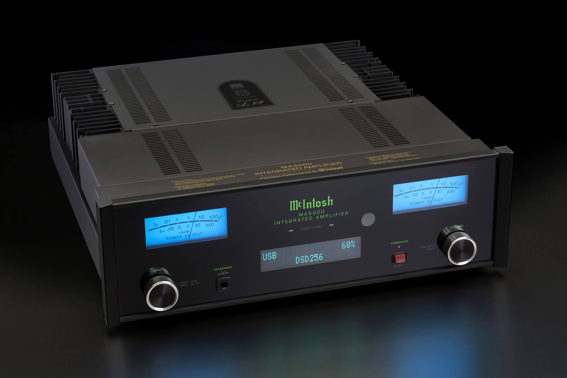 Auditorium McIntosh MA5300 AC Black Edition mit DA2-DAC-Modul Vollverstärker 212715 - 3