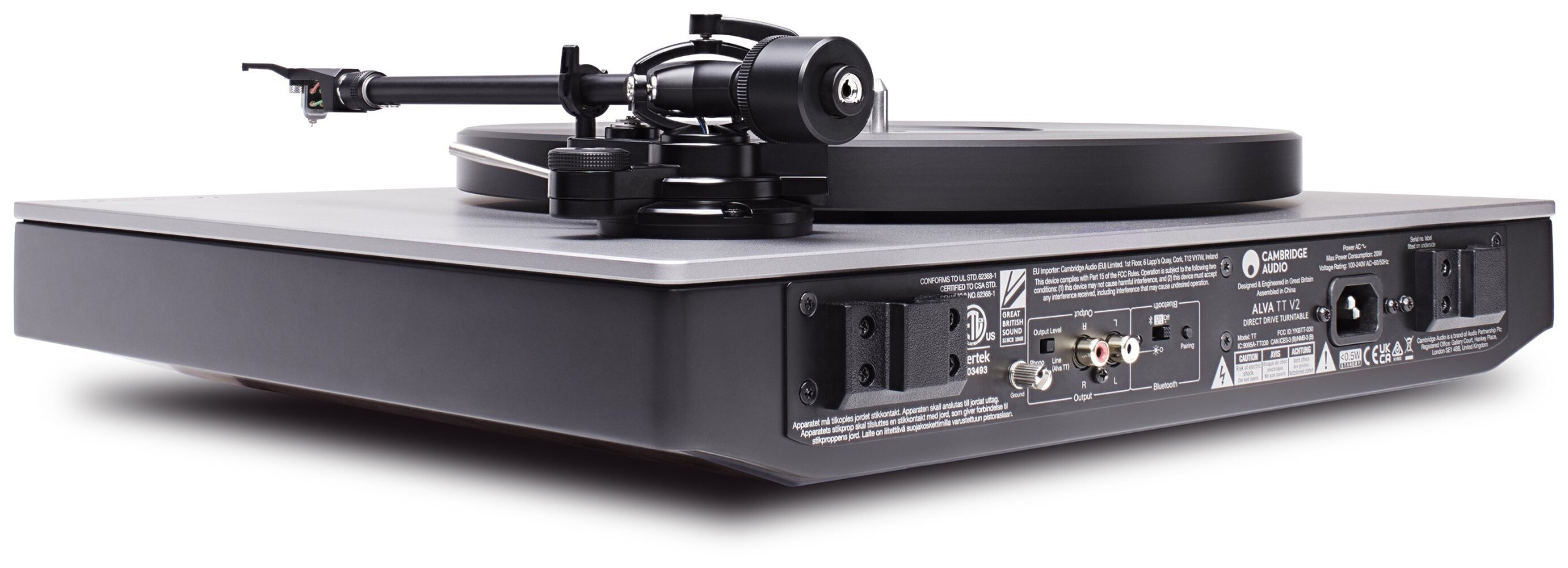Auditorium Cambridge Audio Alva TT V2 Plattenspieler mit Bluetooth aptX HD 294083 - 6