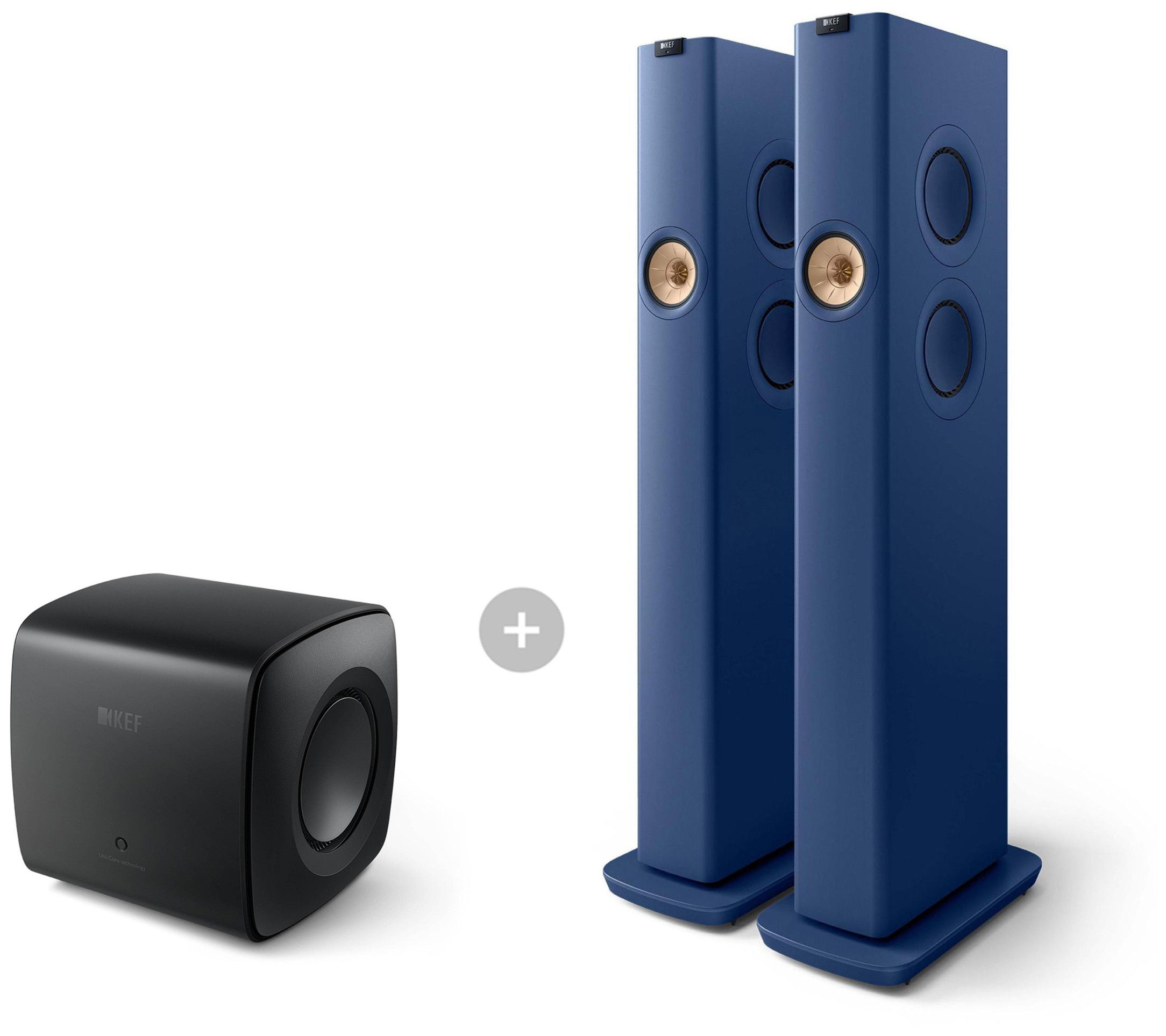 Auditorium KEF LS60 Wireless + KC62 Lautsprecher/Subwoofer-Kombi 206795 - 1