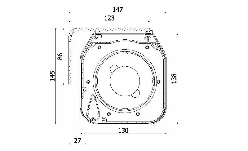 Auditorium Spalluto WS S GrandCinema 16:9 Home Vision BE/BL 1.0 297758 - 2