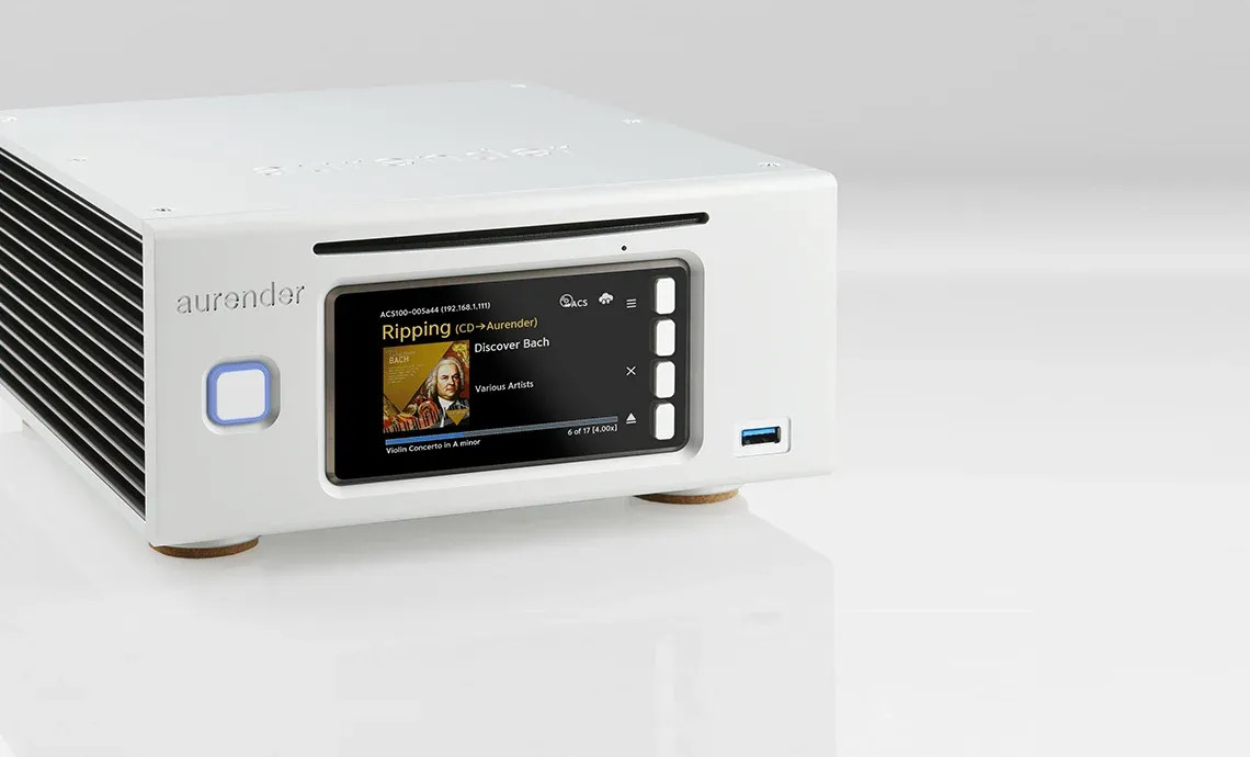Auditorium Aurender ACS 100 - Essential Content Server/Ripper 216225 - 3