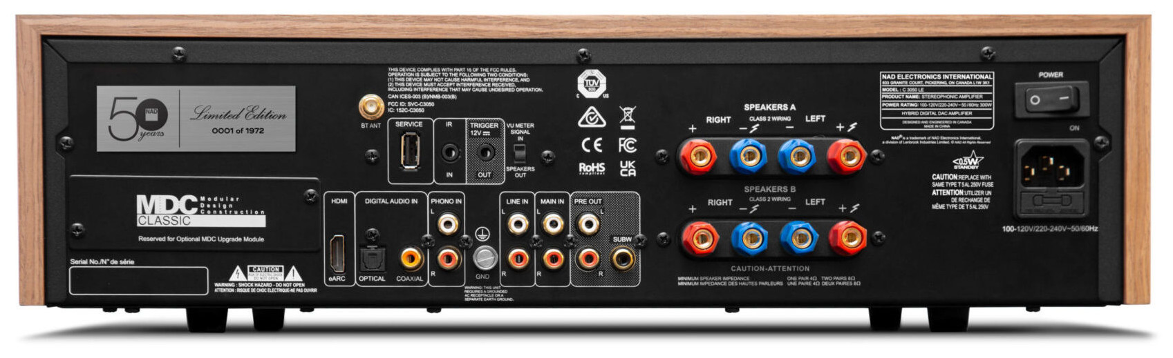 Auditorium NAD C 3050 LE - 50th Anniversary Stereo-Vollverstärker 296883 - 2