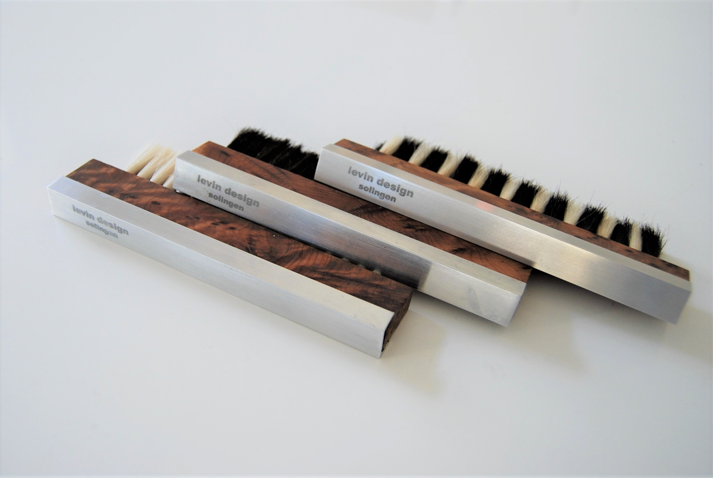 Auditorium Levin Design Schallplattenbürste mit Ziegenhaar 299268 - 2