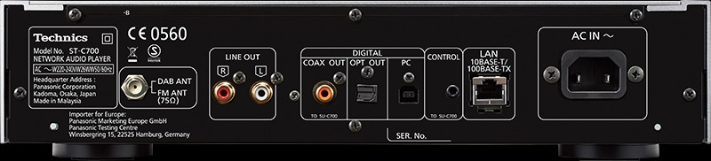 Auditorium Technics ST-C700D Netzwerkspieler 281155 - 4