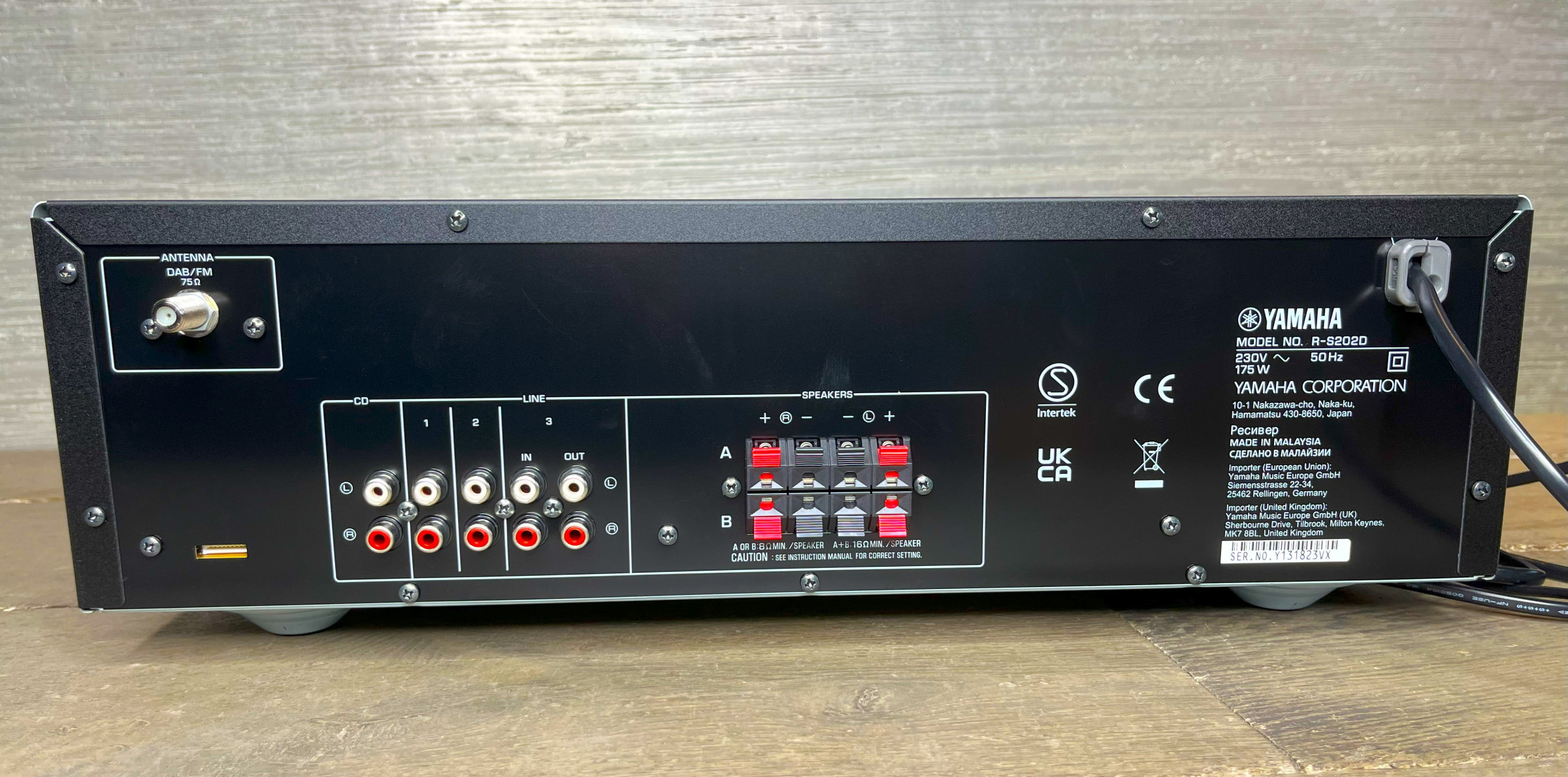 Auditorium Yamaha R-S202D DAB Bluetooth Receiver 294514 - 3