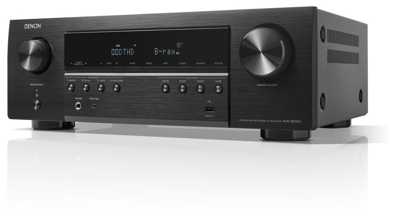 Auditorium Denon AVR-S670H Receiver 201129 - 4