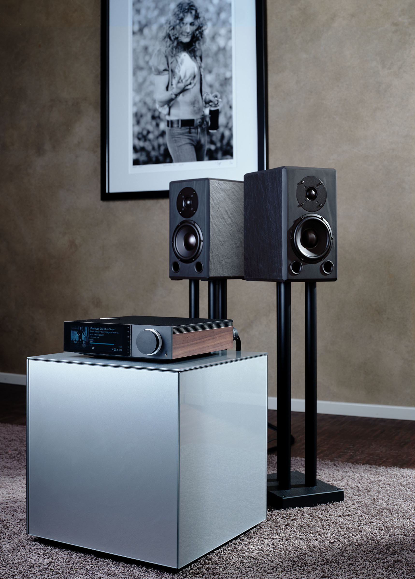 Auditorium Fischer & Fischer SN 70 Naturschiefer 2-Wege Passivlautsprecher 254128 - 4