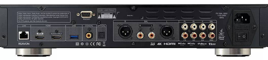 Auditorium Reavon UBR-X200 4K UHD Univeral Disc Player 293470 - 2