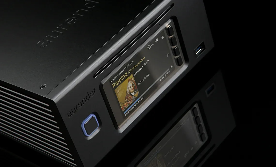 Auditorium Aurender ACS 100 - Essential Content Server/Ripper 215673 - 3