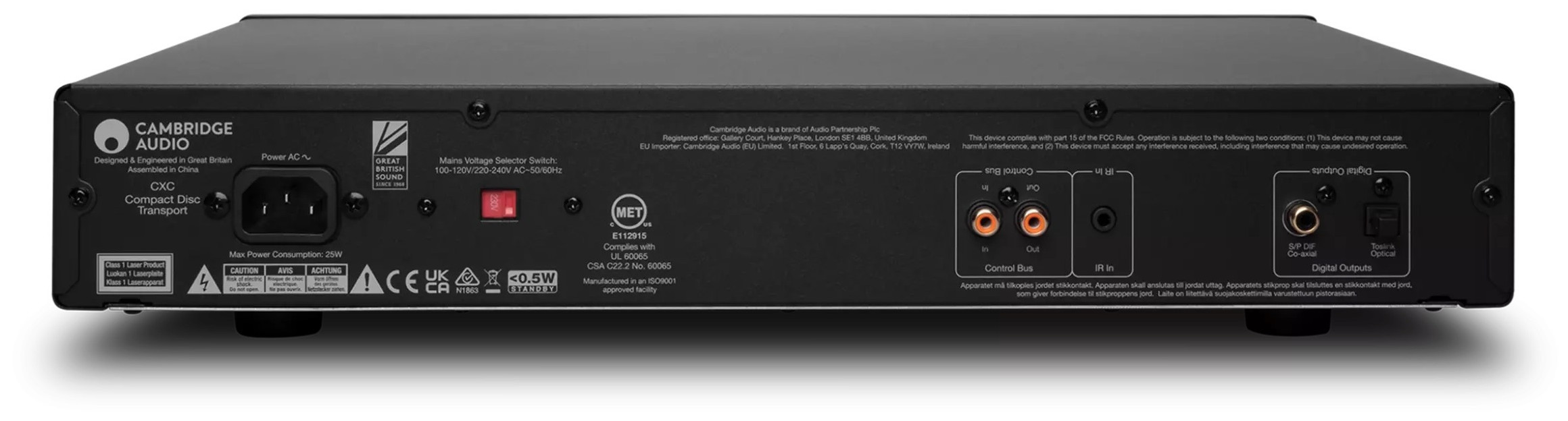 Auditorium Cambridge Audio CXC CD-Laufwerk Black Limited Edition 297818 - 4