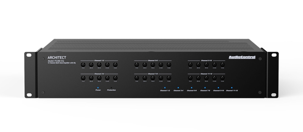 Auditorium AudioControl The Architect P 2280 EQ 12x200W, 5-fach EQ Amp 280028 - 1