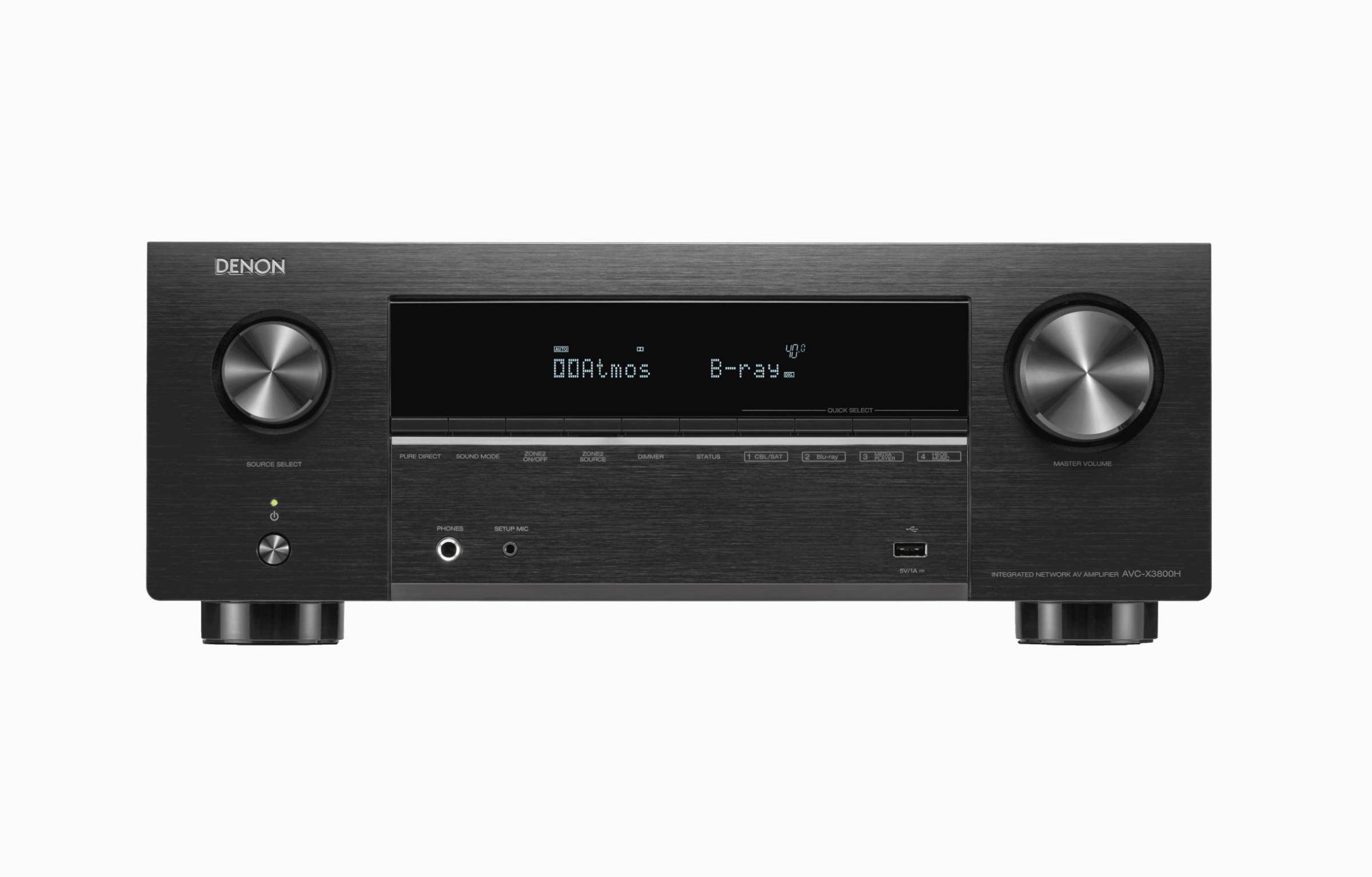 Auditorium Denon AVC-X3800H Receiver schwarz 296566 - 1