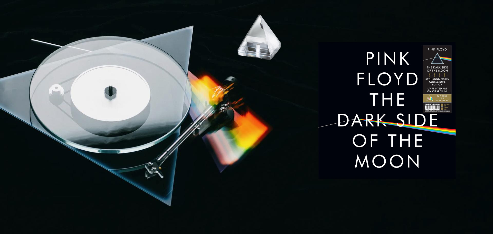 Auditorium Pro-Ject Dark Side... Plattenspieler & Pink Floyd Bundle: Collectors 205947 - 1