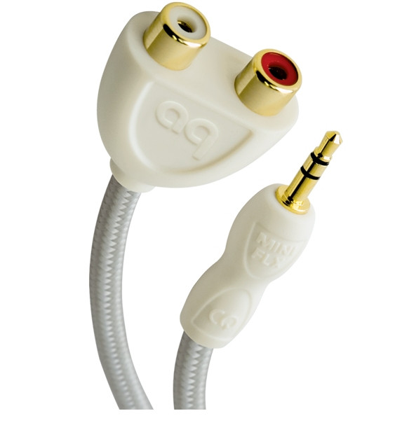 Auditorium Audioquest FLX-Mini/RCA Adapter Mini Klinken 251534 - 1