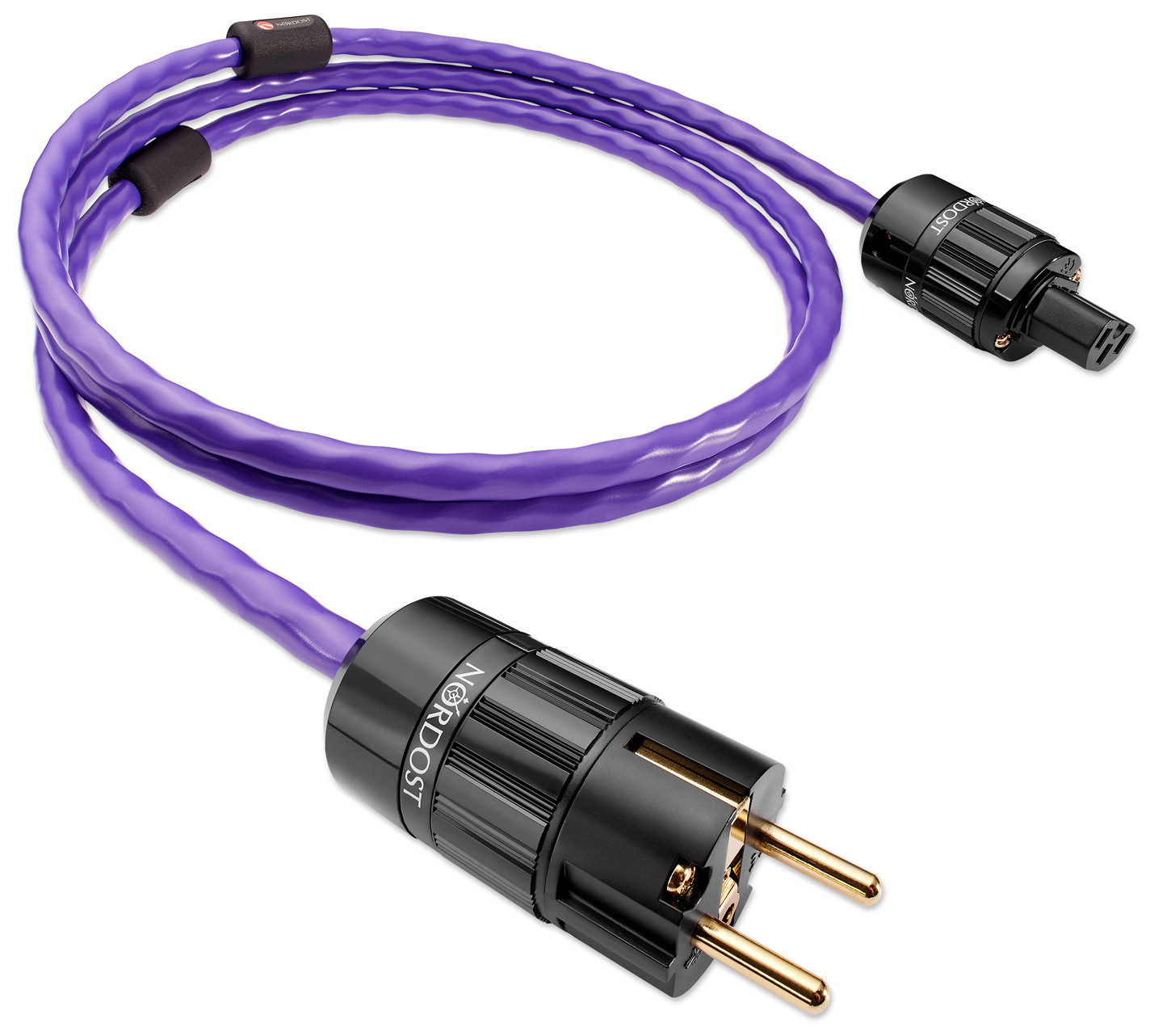 Auditorium Nordost Purple Flare 3 Euro Netzkabel auf IEC C15 206247 - 1