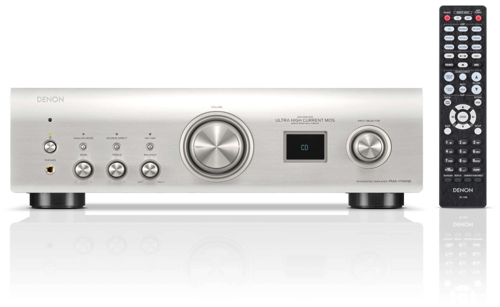 Auditorium Denon PMA-1700NE Vollverstärker mit USB-D/A-Wandler 295403 - 1