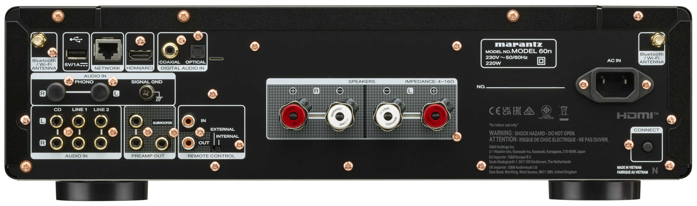 Auditorium Marantz MODEL 60n Streaming-Vollverstärker 206131 - 4