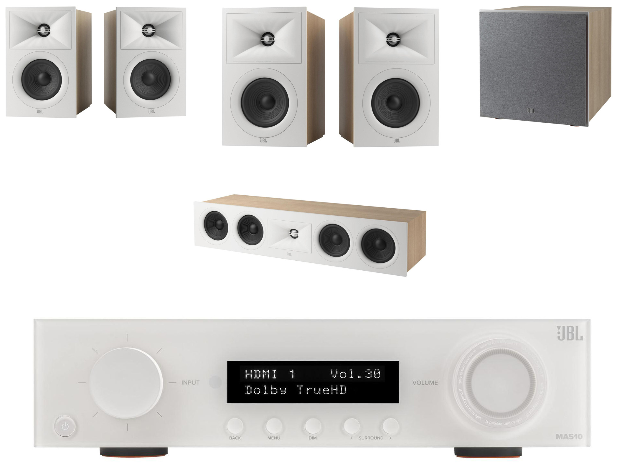 Auditorium JBL Cinema Power Pack mit MA510  207028 - 1