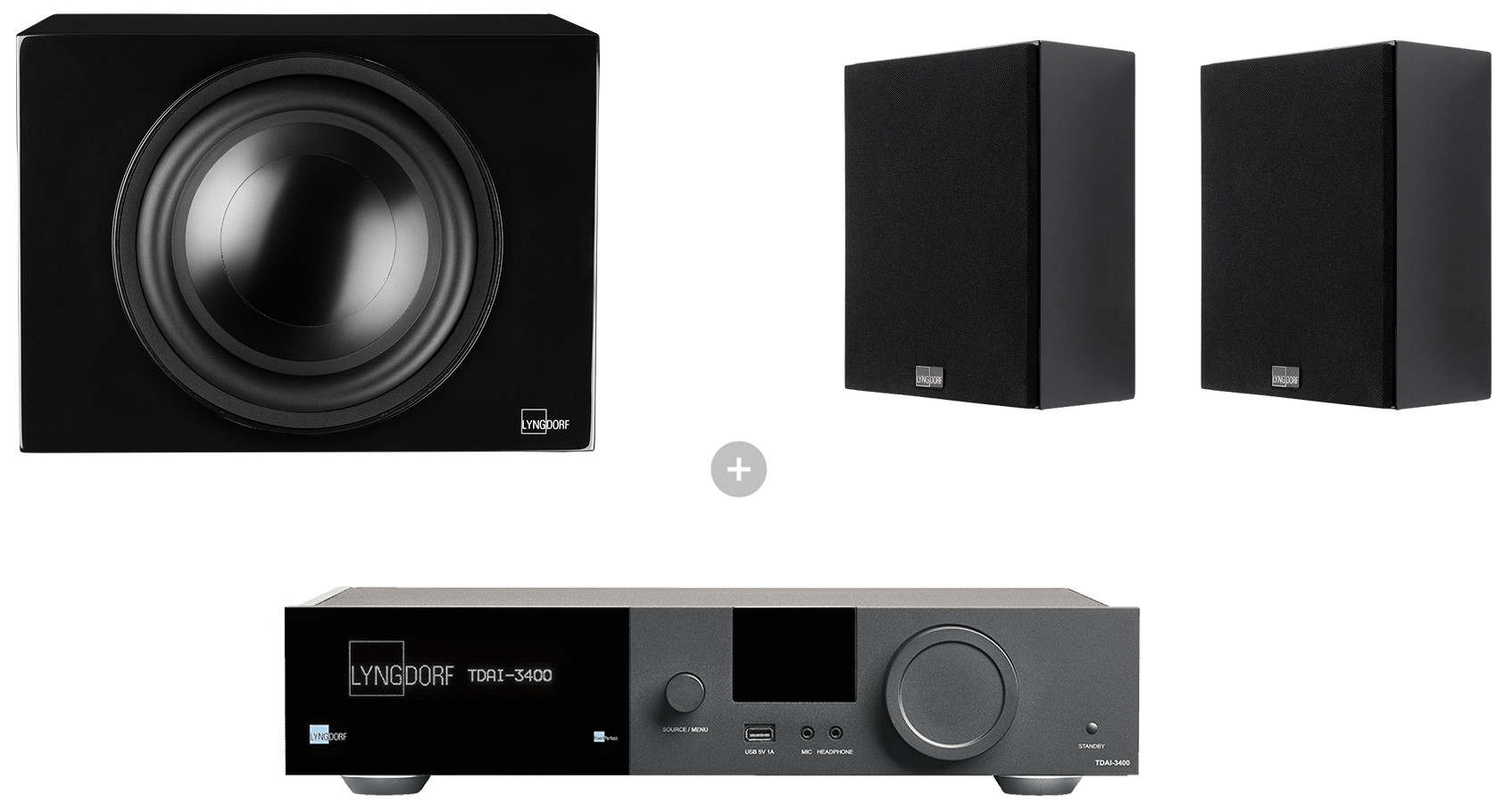 Auditorium Lyngdorf Audio MH-2 Highend Stereo-Paket mit BW-3 und TDAI 3400 203704 - 1