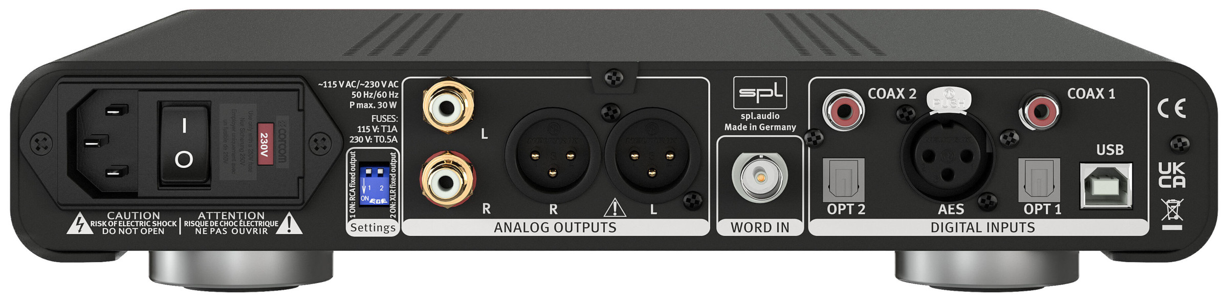 Auditorium SPL - Sound Performance Lab Diamond - DAC mit Voltair Technologie 298226 - 2