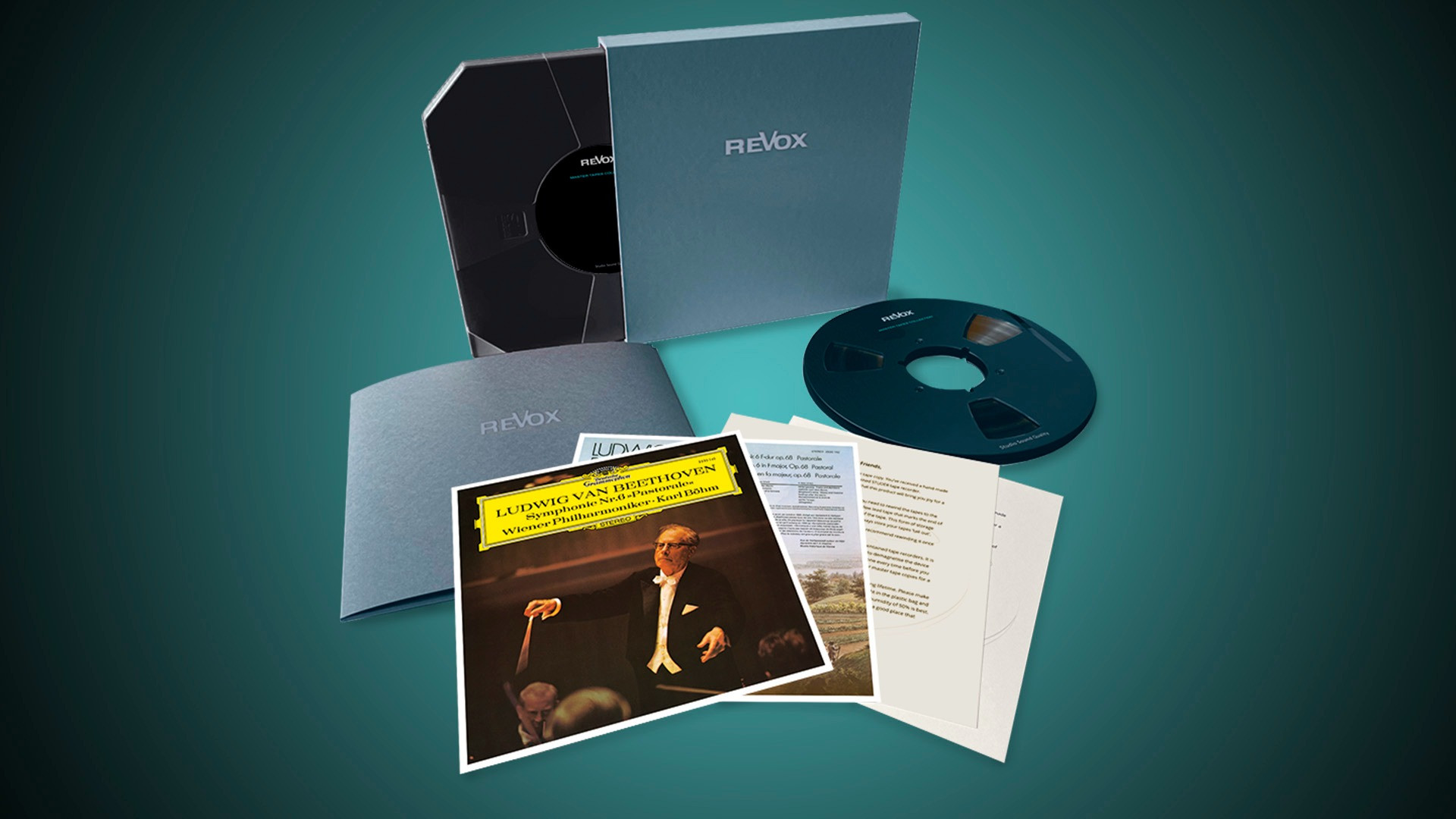 Auditorium Revox Master Tapes Beethoven: Sinfonie Nr. 6 Karl Böhm & WP 208408 - 2