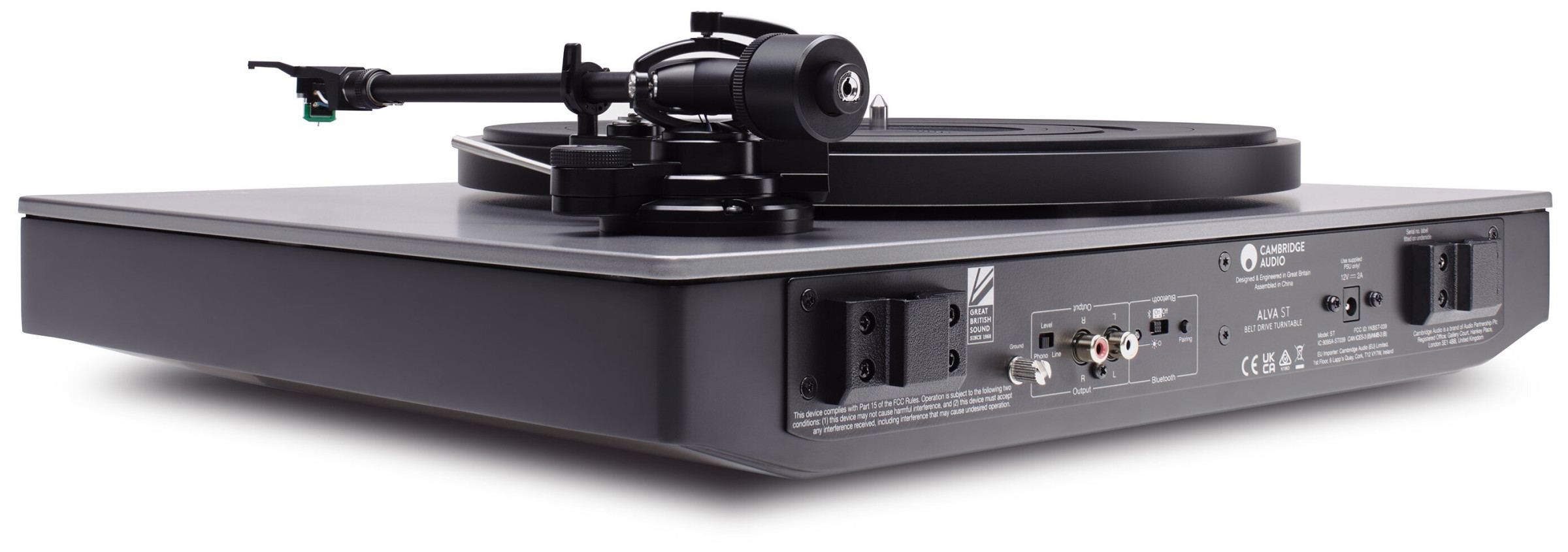 Auditorium Cambridge Audio Alva ST Riemenantrieb Platten- spieler mit Bluetooth aptX HD 294084 - 4