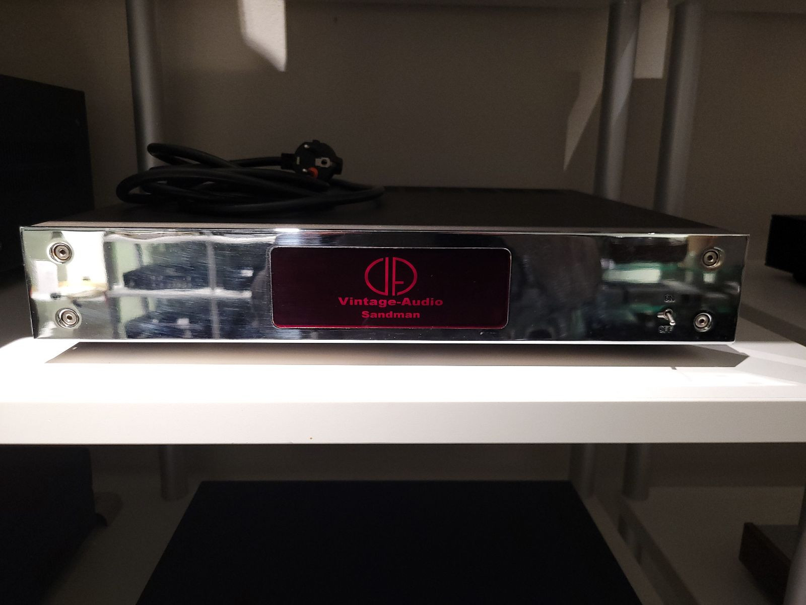 Auditorium Diverse Vintage Audio Sandman chrom Stereo Endstufe 207462 - 1 Auditorium Diverse Vintage Audio Sandman chrom Stereo Endstufe 207462 - 1