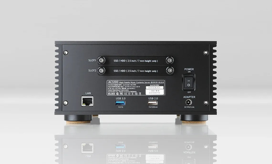 Auditorium Aurender ACS 100 - Essential Content Server/Ripper 215673 - 2