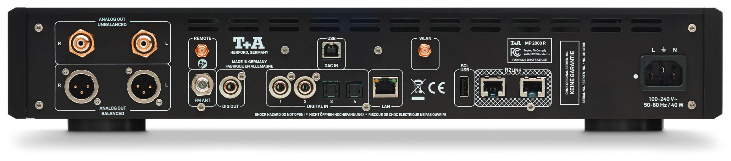 Auditorium T+A MP 2000 R MKII Audio DAC+Multi Source Player FM1000 278255 - 2