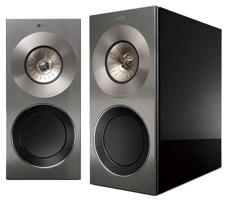 Auditorium KEF Reference 1 Regallautsprecher Piano Black 287040 - 1