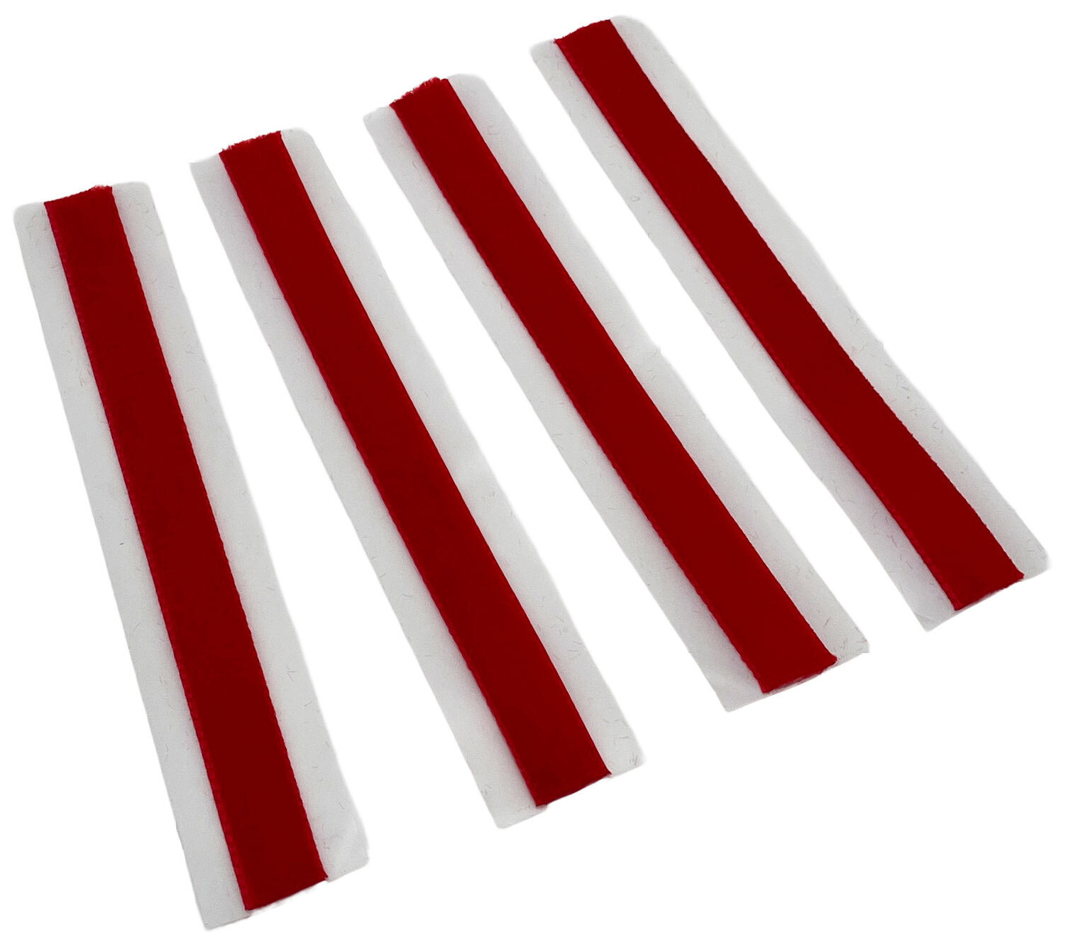 Auditorium Watson's Filzstreifen rot 4 Stck. 214436 - 1