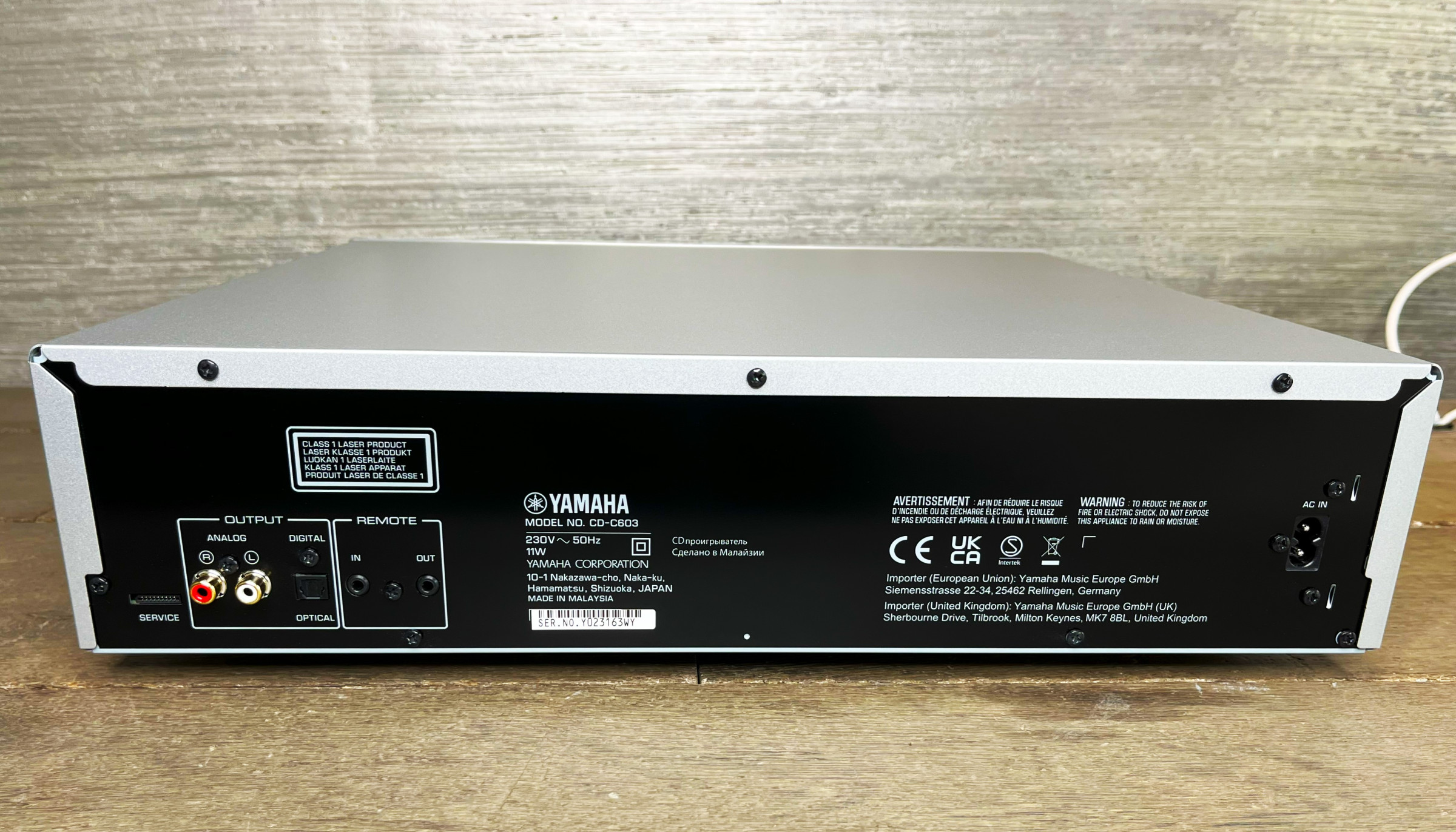 Auditorium Yamaha CD-C 603 CD-Wechsler 202891 - 2