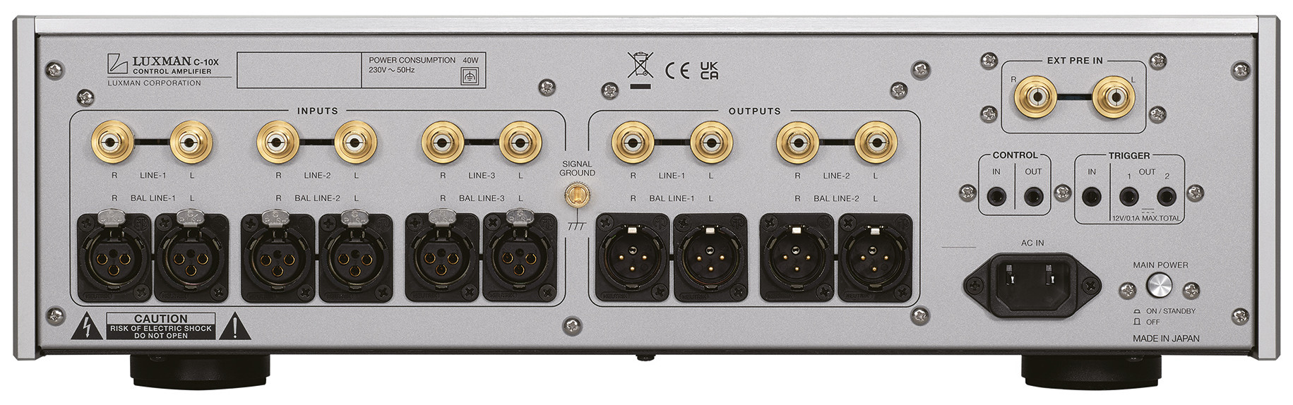Auditorium Luxman C-10X Stereo-Vorstufe 214740 - 3