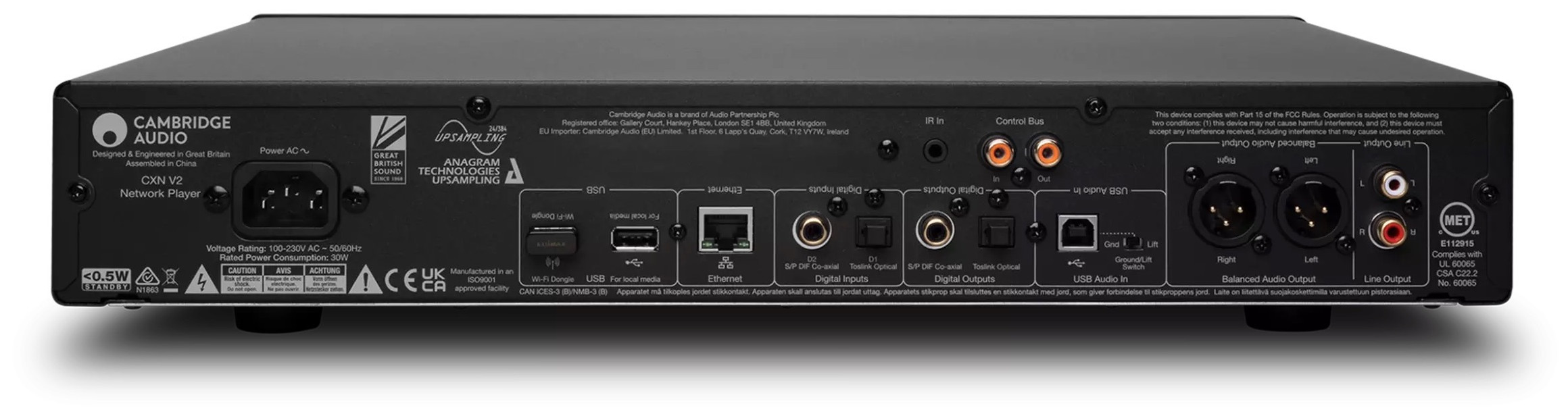 Auditorium Cambridge Audio CXN V2 Netzwerkplayer Black Limited Edition 297816 - 5