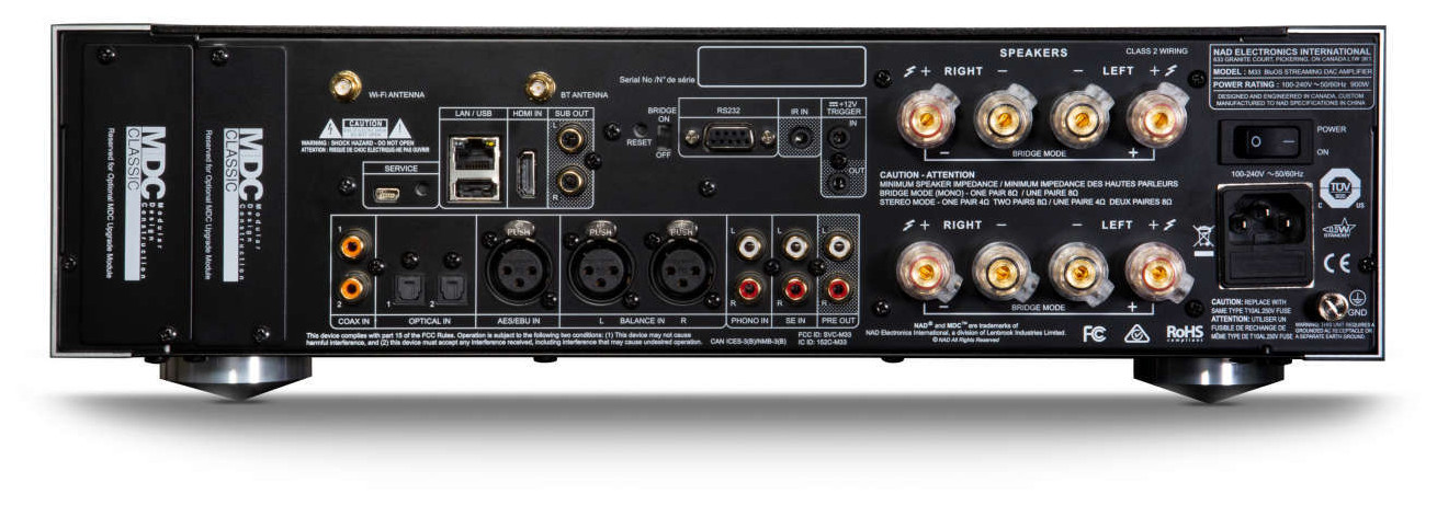 Auditorium NAD M33 BluOS Streaming Vollverstärker 209779 - 2