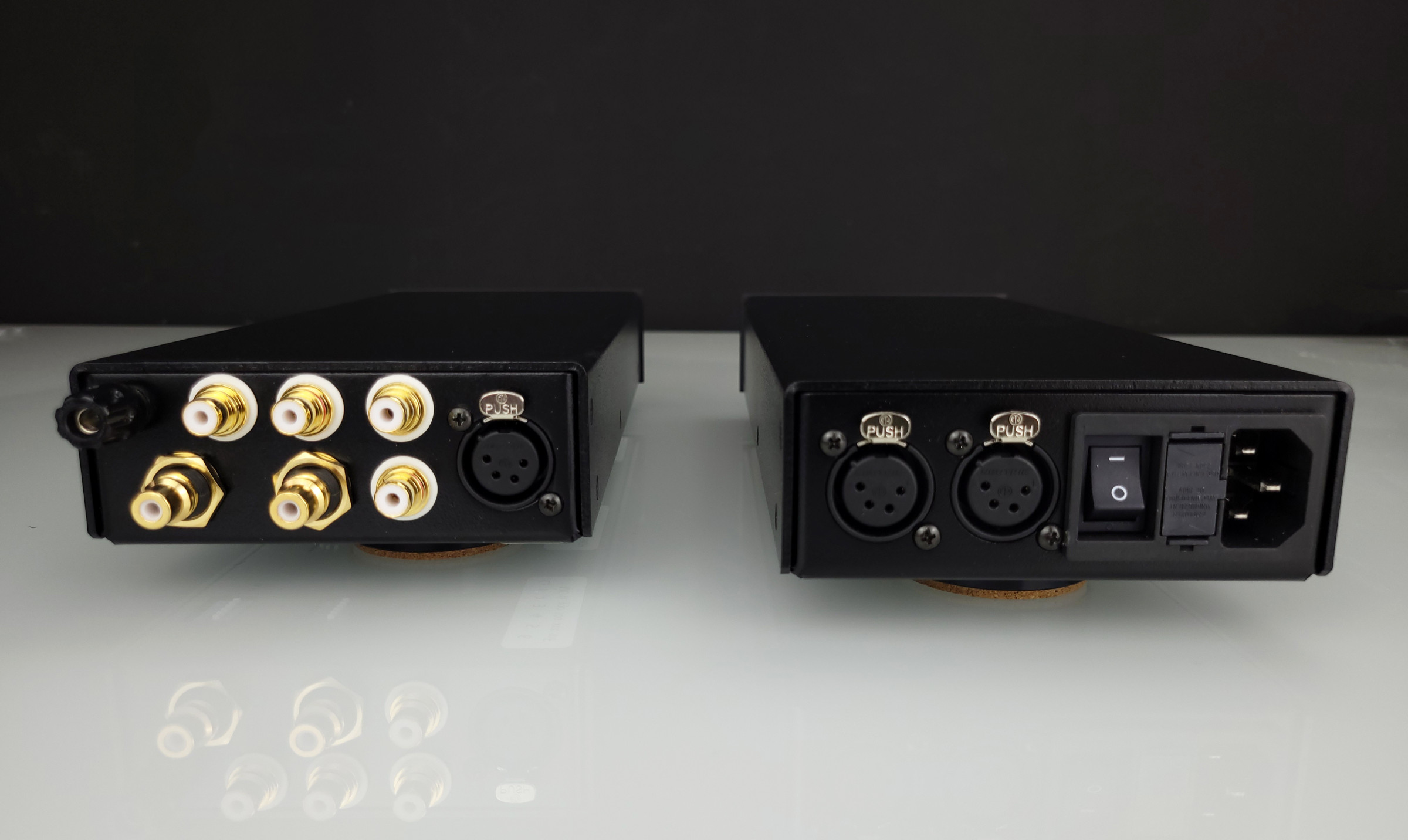 Auditorium Lehmann Audio Phonolith Vorverstärker schwarz 213082 - 2