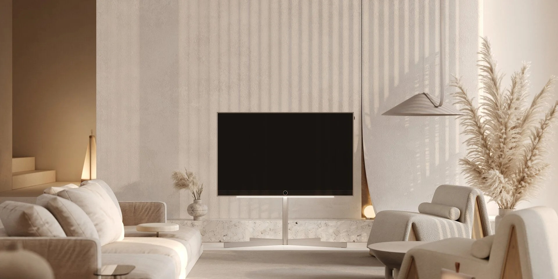 Auditorium Loewe stellar 55dr+ TIZEN alu brushed+concrete 214456 - 7