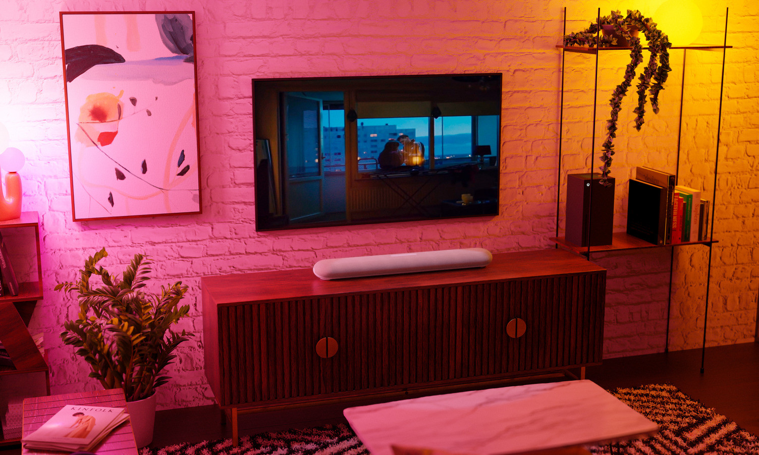 Auditorium BlueSound PULSE Cinema Mini Multi-Room Streaming Soundbar 213208 - 8