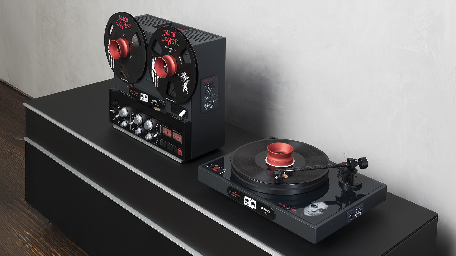 Auditorium Revox B77 MK III Tonbandmaschine Alice Cooper Limited Edition 209198 - 5