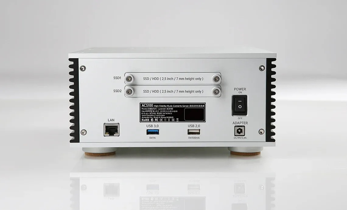 Auditorium Aurender ACS 100 - Essential Content Server/Ripper 216225 - 4